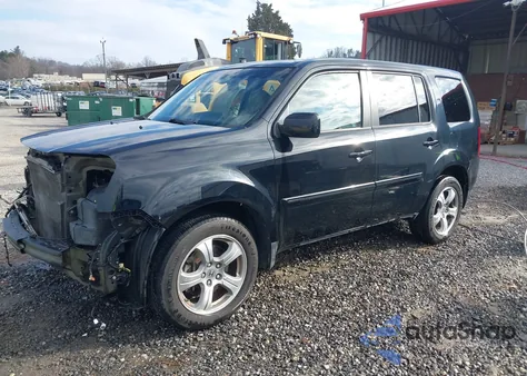 2012 Honda Pilot Ex-L from USA, damaged, VIN 5FNYF4H79CB027133